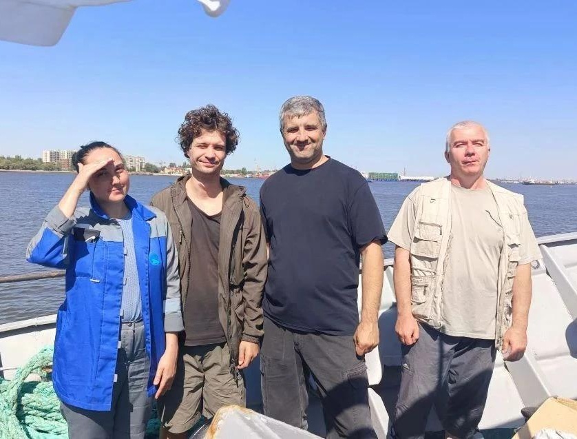 В сентябре НИС «Денеб» ЮНЦ РАН выполнило рейс в северо-западной части Каспийского моря