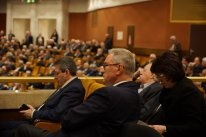 15 декабря председатель ЮНЦ РАН академик Г.Г. Матишов выступил с научным докладом «Климат и океанологические исследования северных и южных морей»  на заседании Общего собрания Отделения наук о Земле РАН
