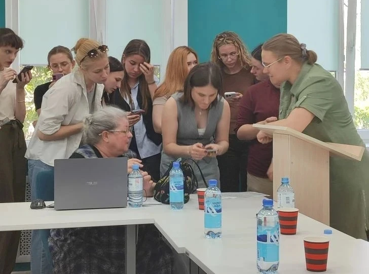 К.филол.н. Нина Власкина выступила с методической лекцией К.филол.н. Нина Власкина выступила с методической лекцией